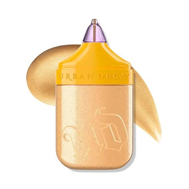 Urban Decay Facebond Luminizer Waterproof Liquid Highlighter Golden Hour (Warm Champagne Gold)