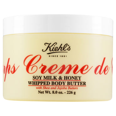 Kiehl's Creme de Corps Soy Milk and Honey Whipped Body Butter 226g