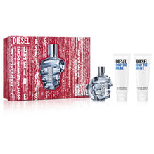 Diesel Only The Brave EDT Men's Fragrance Gift Set with Lemon and Violet Leaves