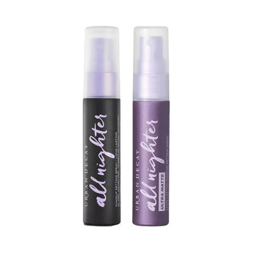 Urban Decay All Nighter Setting Spray Travel Matte Duo           